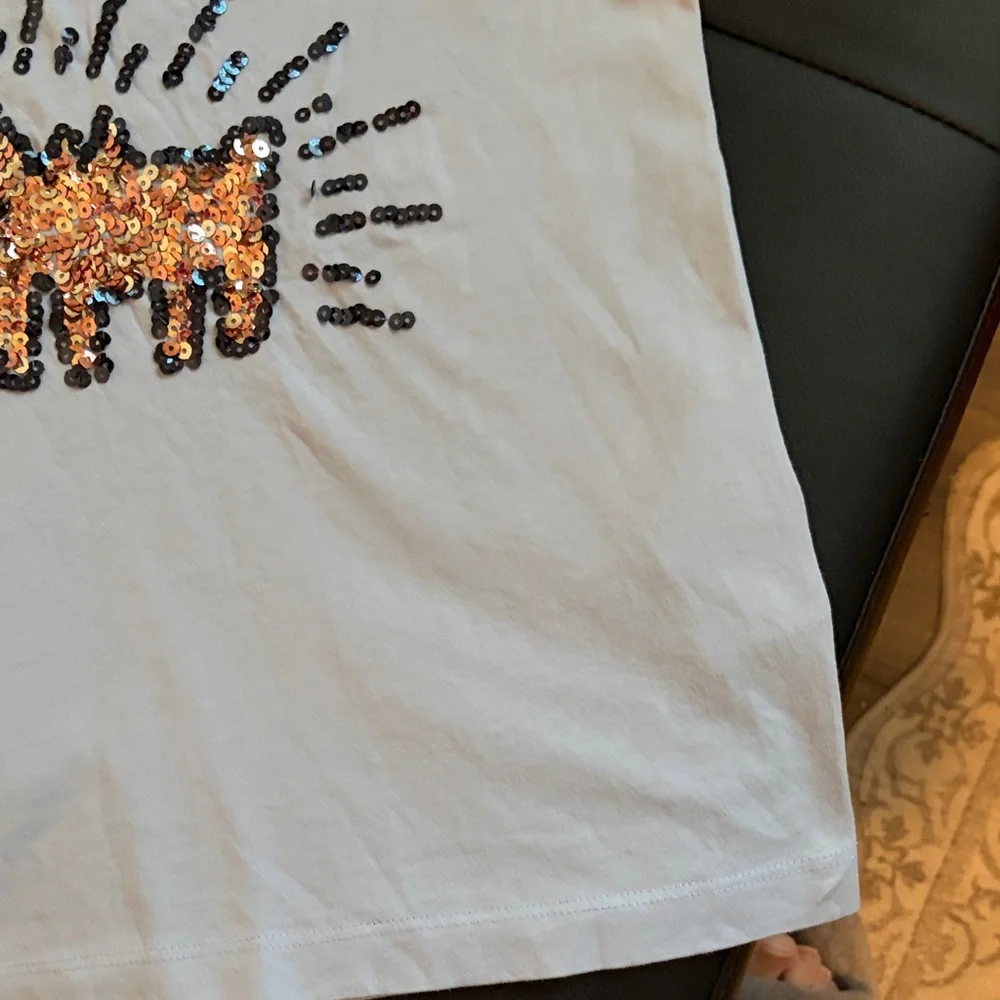 Coach white tee